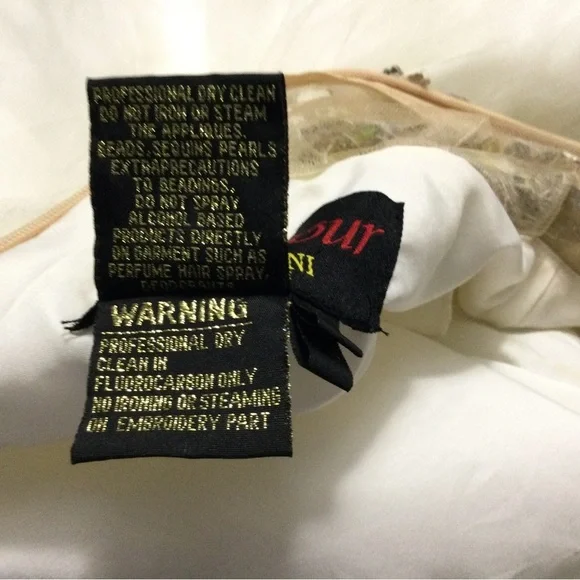 Terani Couture Beading Prom Homecoming Short Sleeve Dress Size 8 - Picture 11 of 14